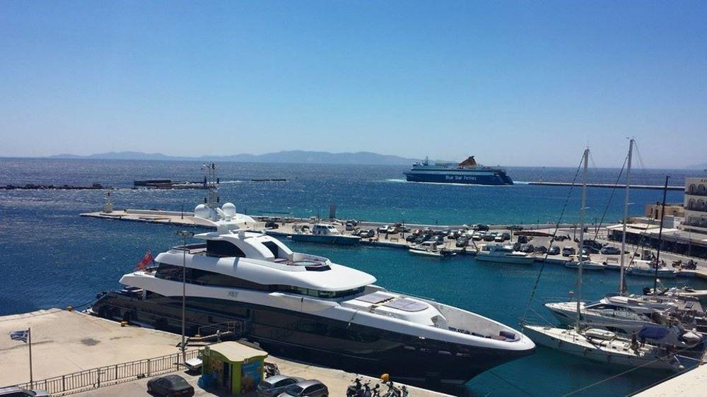 Poseidonio Hotel Tínos Eksteriør bilde